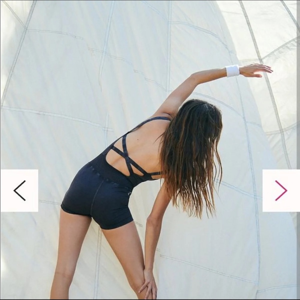 free people one piece active wear.